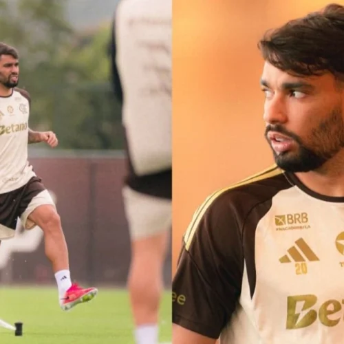 Paquetá celebra retorno aos treinos no Flamengo