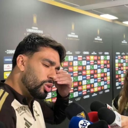 Paquetá chora e assume culpa por eliminação do Flamengo