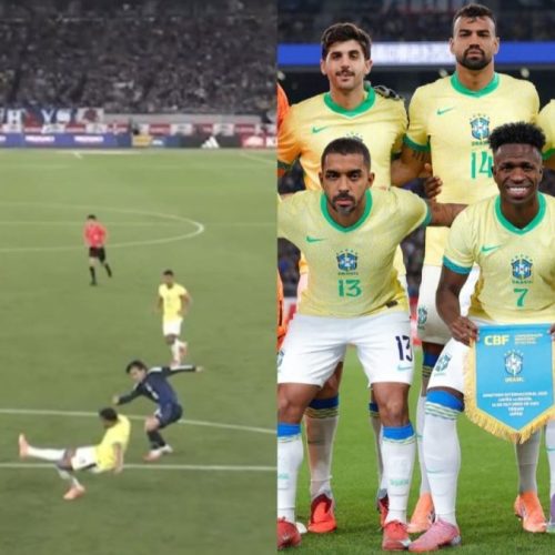 Paquetá dá assistência ‘de cinema’, mas Japão vira contra o Brasil