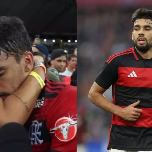 Paquetá desembarca no Rio com festa da torcida do Flamengo