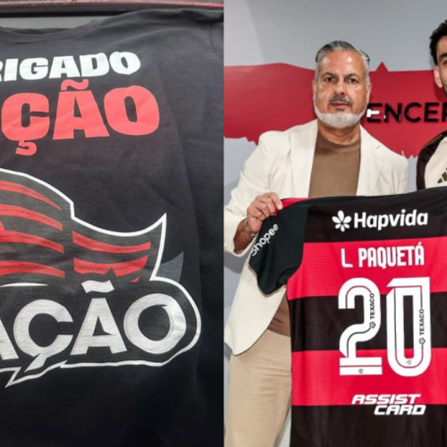 Paquetá distribui autógrafos e dá presentes aos torcedores do Flamengo nesta sexta