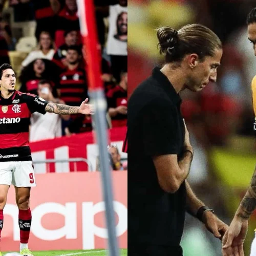 Pedro desabafa sobre atritos com Filipe Luís e revela como 'selou a paz' com ex-treinador do Flamengo