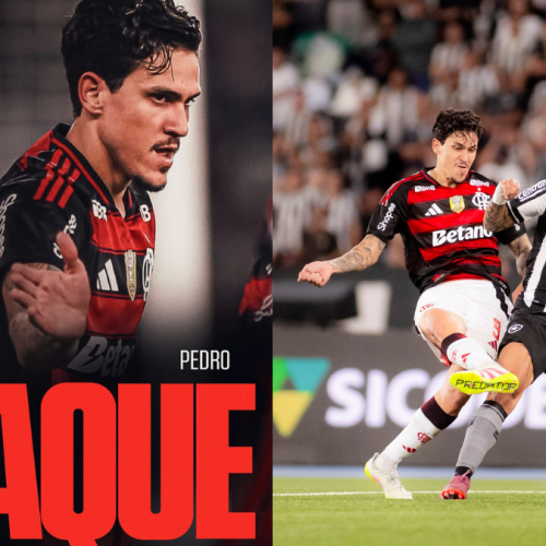 Pedro é eleito 'Craque da Torcida' após jogo do Fla x Botafogo