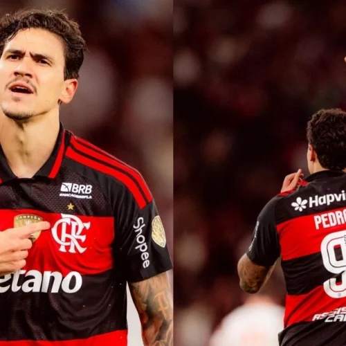 Pedro é eleito 'Craque da Torcida' após jogo do Fla x Estudiantes