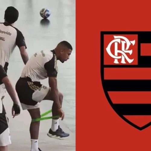 Pedro faz cobrança a Jorginho em bastidores do Flamengo