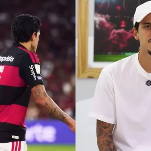 Pedro faz cobrança ao Flamengo antes de jogo com o Vitória