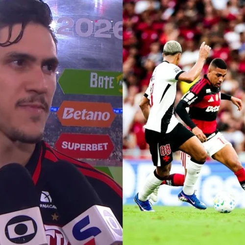 Pedro faz forte desabafo após jogo do Flamengo x Vasco
