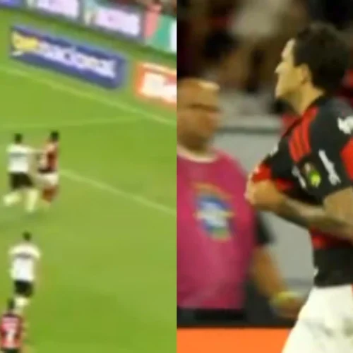 Pedro marca 2º gol do Flamengo contra o Coritiba