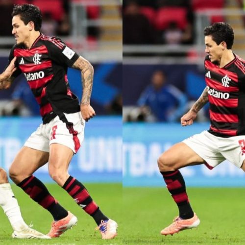Pedro quebra prognóstico e manda recado para Filipe Luís