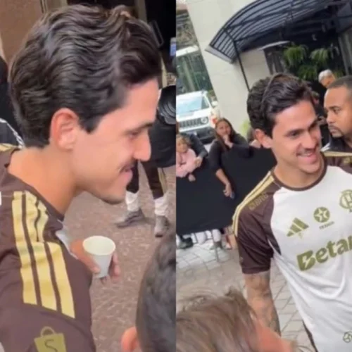 Pedro se emociona com atitude de torcedor do Flamengo