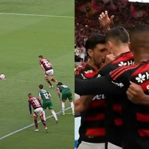 Pedro sofre pênalti, e Jorginho ‘humilha’ Carlos Miguel em 2º gol do Flamengo