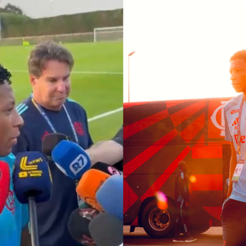 Plata é direto ao falar sobre briga com jogador do Flamengo