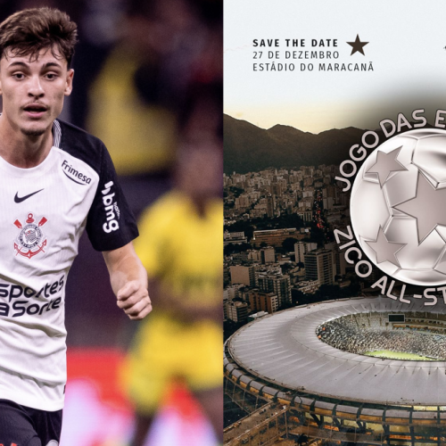 Possível reforço do Flamengo vai ao Jogo das Estrelas do Zico