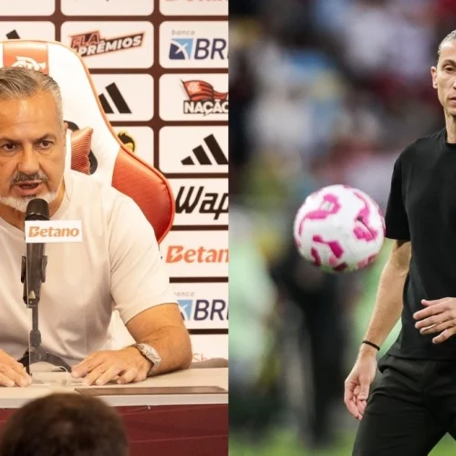 "Precisávamos de um técnico que…": Boto explica por que demitiu Filipe Luís do Flamengo