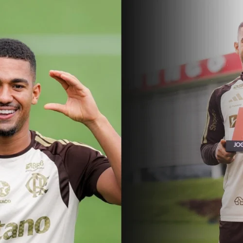 Premiação em 2x! Brasileirão escolhe Samuel Lino como Melhor Jogador
