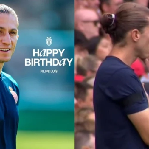 Presente de aniversário! Monaco, de Filipe Luís, vence Liverpool de virada