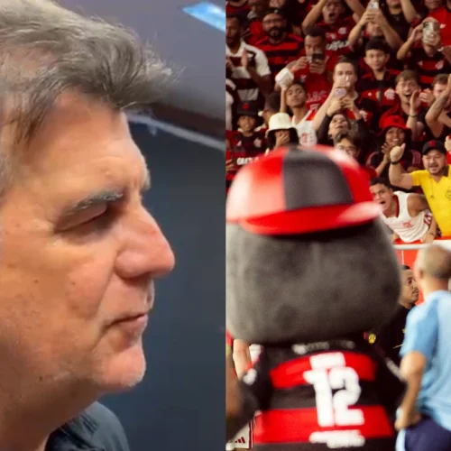 Presidente do Vitória ‘chora’ após jogo contra Flamengo