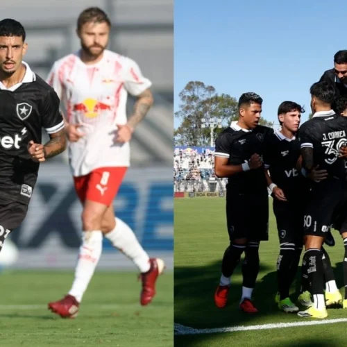 Próximo adversário do Flamengo, Bragantino perde em casa para Botafogo pelo Brasileirão