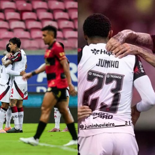 Pulgar debocha de Juninho após jogo do Flamengo