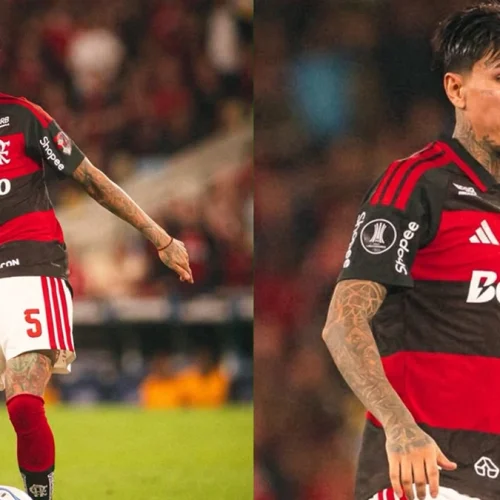 Pulgar é eleito 'Herói da semana' na Libertadores após classificação do Flamengo à semifinal
