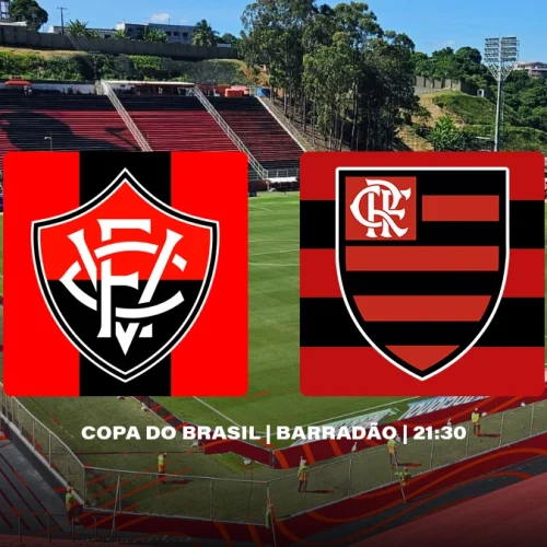 Que horas é o jogo do Flamengo x Vitória, pela Copa do Brasil?