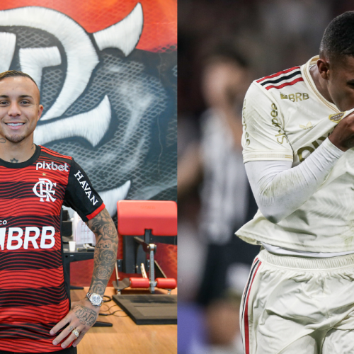 Quem deve ser titular? Samuel Lino e Cebolinha brigam pela ponta esquerda do Flamengo; veja números