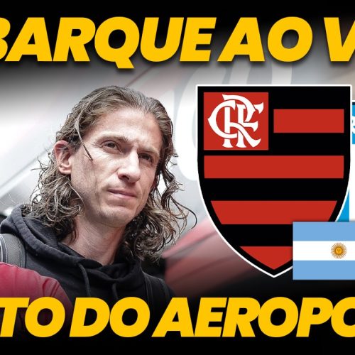 RUMO À ARGENTINA! Assista AO VIVO ao embarque do Flamengo para o jogo contra o Racing, pela Libertadores