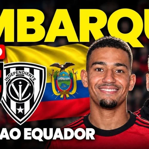 RUMO AO EQUADOR! Assista ao embarque do Flamengo para o jogo contra o Independiente del Valle, pela Libertadores