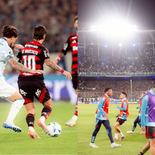 Racing recebe punição dura por atitudes em jogo contra o Flamengo