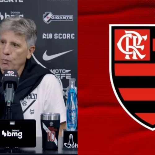 Renato Gaúcho cita Flamengo ao explicar escalação de jogador do Vasco contra o Palmeiras
