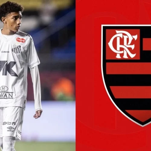 Robinho Jr é oferecido ao Flamengo, que toma decisão sobre o jogador do Santos