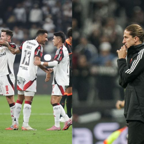 Rodada perfeita? Filipe Luís mantém ‘pés no chão’ após vitória do Flamengo