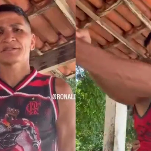 Ronaldo Angelim detona Plata e tem reação surreal após falar sobre o atacante do Flamengo