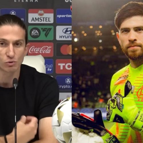 Rossi brilha na Libertadores, e Filipe Luís explica por que goleiro é decisivo no Flamengo