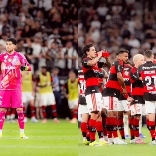 Rossi faz defesa ‘à la Neuer’ e salva Flamengo contra o Corinthians no Brasileirão