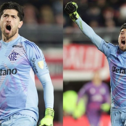 Rossi mostra alívio ao virar herói do Flamengo na Libertadores