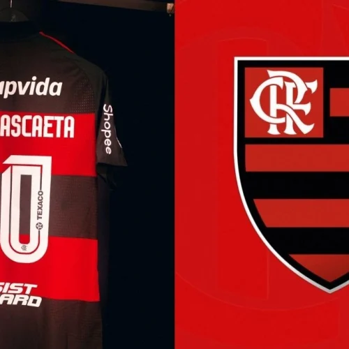 SAIU! Com Arrascaeta, Flamengo divulga escalação para jogo contra o Santos, pelo Brasileirão