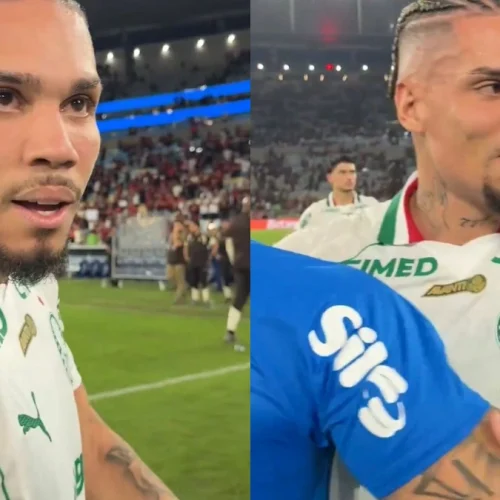 STJD prepara denúncia a Paulinho por atitude em jogo do Flamengo x Palmeiras, pelo Brasileirão
