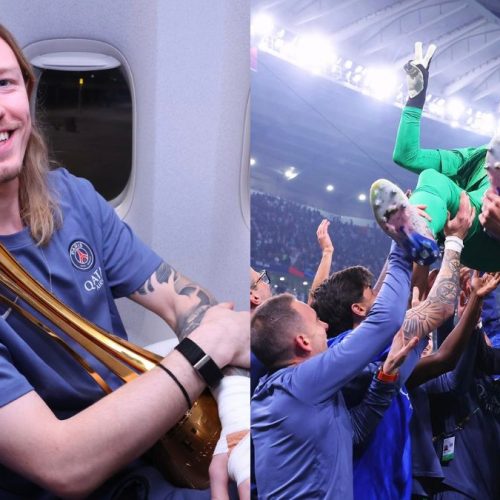 Safanov, goleiro do PSG, sofre fatura na mão em jogo contra o Flamengo no Mundial