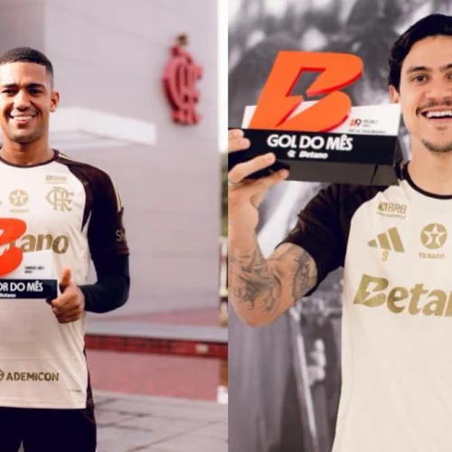 Samuel Lino e Pedro conquistam prêmios individuais pelo Flamengo