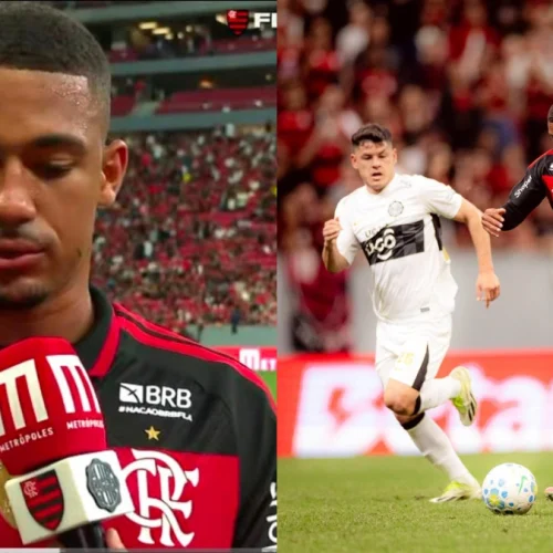 Samuel Lino e a sinceridade sobre vaga no time titular após jogo do Flamengo