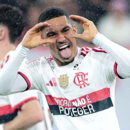 Samuel Lino é eleito 'Craque da Torcida' após goleada do Fla