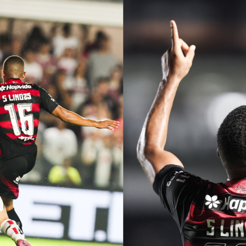 Samuel Lino marca para o Flamengo e quebra jejum de mais de 10 jogos sem gols