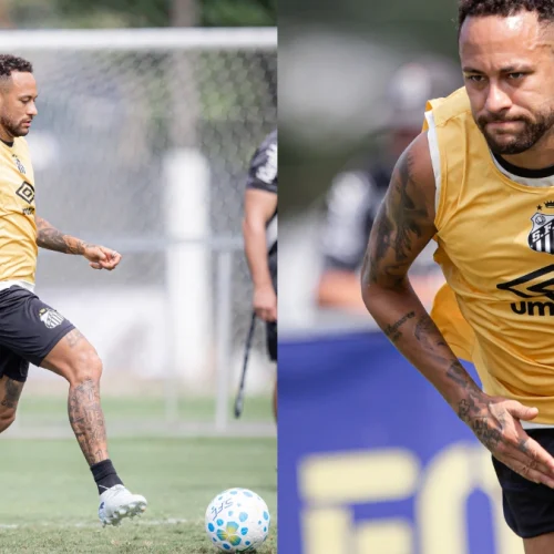 Santos toma decisão sobre Neymar antes de jogo contra o Flamengo