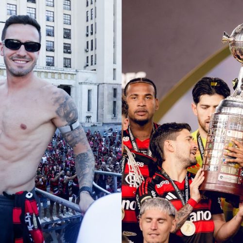 Saúl se 'iguala' a ídolo do Flamengo após conquistar título da Libertadores