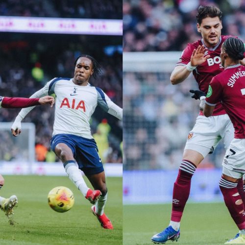 Sem Lucas Paquetá, West Ham empata com Tottenham na Premier League