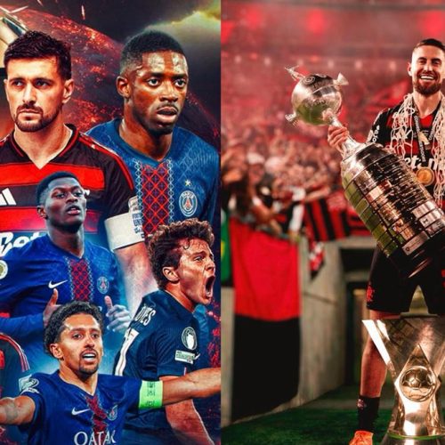 Sêxtuplas coroas: Flamengo e PSG finalizam 2025 com 6 títulos cada