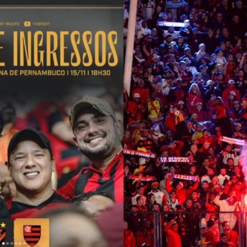 Sport coloca preço absurdo para setor do Flamengo