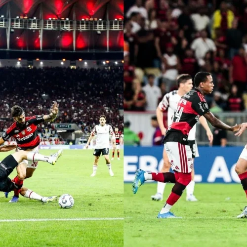 Técnico do Estudiantes culpa arbitragem por derrota para o Flamengo