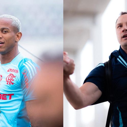 Técnico do Flamengo define time titular para jogo do Carioca em treino deste sábado